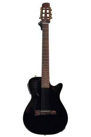 Imagem de Violão Marquês VN-11 Flat Nylon Elétrico Preto Regulado