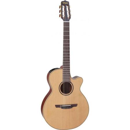 Viol o Mini Jumbo Takamine P3 FCN Elet Nylon Case Japon s Viol o