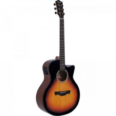 Imagem de Violão Tagima California Medium Jumbo Aço Sunburst