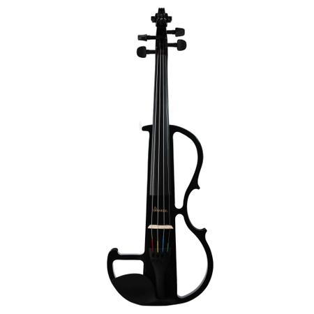 Imagem de Violino Elétrico Orquezz Classic 4/4 Preto Madeira Maciça