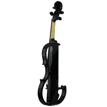 Imagem de Violino Elétrico Orquezz Classic 4/4 Preto Madeira Maciça