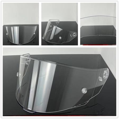 Imagem de Viseira De Capacete De Motocicleta De Rosto Inteiro anti-UV KYT TT COURSE Moto Parabrisas Casco