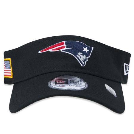 Imagem de Viseira New Era New England Patriots Salute To Service 2022 Aba Curva Preto