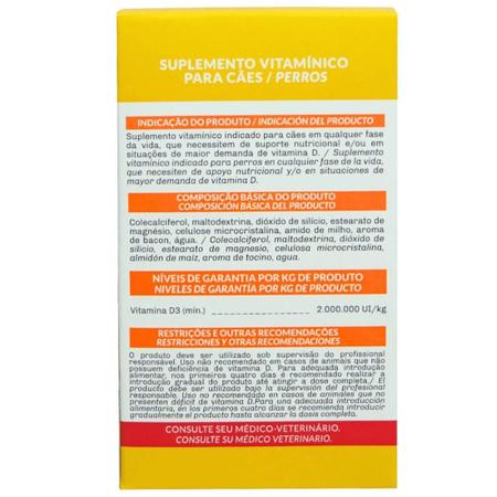 Imagem de Vita D 30G Organnact Suplemento Vitamínico Para Cães