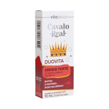 Imagem de Vita Seiva Cavalo Real Cresce Forte 04 Produtos (Shampoo/Condicionador/Mascara/Duovin A)  Incolor 03