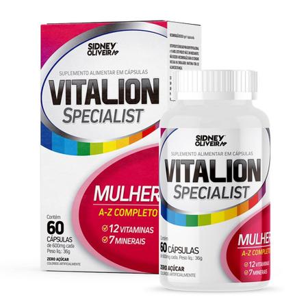 Imagem de Vitalion specialist mulher 60 cápsulas -  50+