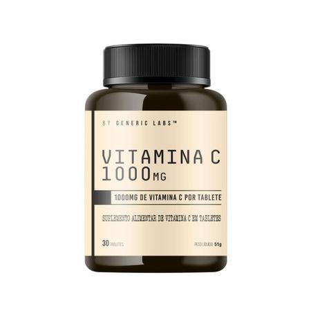 Imagem de Vitamina C - (30 tabletes) - Generic Labs