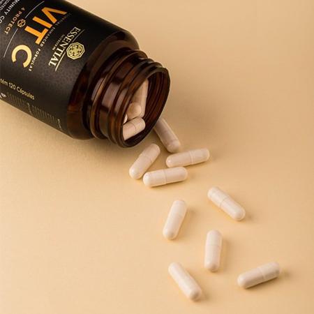 Vitamina C Vit C4 Protect com 120 cápsulas-Essential Nutrition