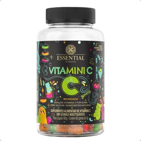 Imagem de Vitamini C Imunidade Infantil Gummy 60 gomas 180g Essential