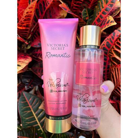 Vitoria Secret Kit Romantic Creme e Loção Hidratante ORIGINAL IMPORTADO - VICTORIA  SECRET - Cuidados com o Corpo - Magazine Luiza