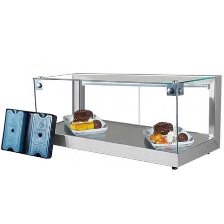 Imagem de Vitrine fria Beta - 75cm Prata - Com 16 Gelo-X - 127V - Omega