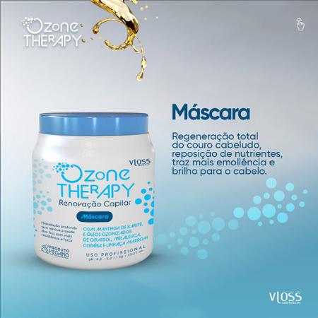 Imagem de Vloss Ozonio Terapia Ozone Therapy Shampoo 1,5Lt +Máscara1kg