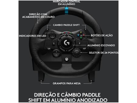 Simulador de volante Logitech G923 (xbox)