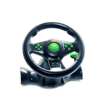 Volante Racer Pc Pedal Cambio Vibração - Kp-5815a - Controle Simulador -  Magazine Luiza