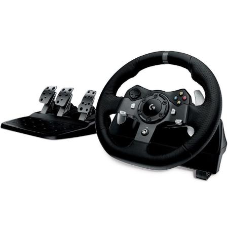 Volante Logitech G920 + Câmbio Driving Force Shifter P/ Xbox