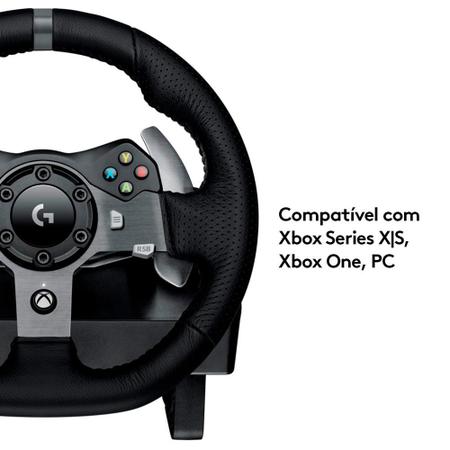 Volante Logitech G920 Driving Force para Xbox Séries X/s, Xbox One e Pc |  Acessório p/ Videogame Logitech Usado 84839582 | enjoei