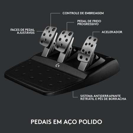 Volante para PS5 PS4 PS3 e PC Logitech - G29 - Controle Simulador -  Magazine Luiza