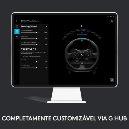 Imagem de Volante Logitech G923 para Xbox Series XS, Xbox One e PC com TRUEFORCE, Pedais Responsivos, Launch Control - 941-000157