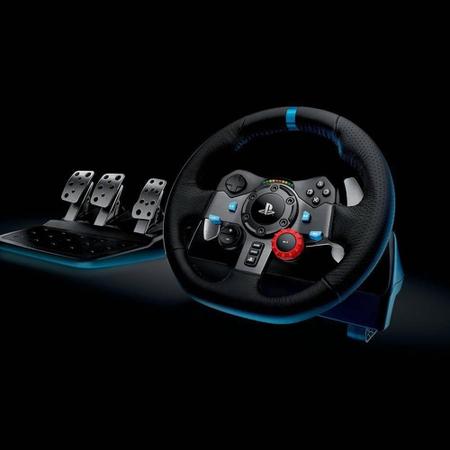Volante Logitech G923 com pedal + Câmbio Driving Force Shifter para PS5 PS4  PS3 e PC - Controle Simulador - Magazine Luiza