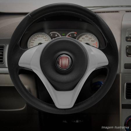 Imagem de Volante Modelo Grand Siena Branco Palio Siena Strada Punto Idea Outros Fiat Cubo Embutido