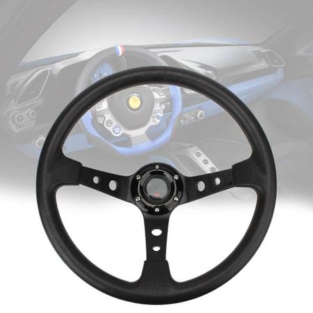 Imagem de Volante Universal para Carros de Corrida e Drift - 14" em PU