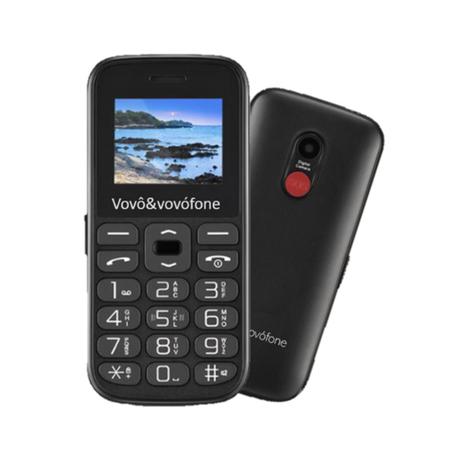 Imagem de Vovô&vovófone tela 1.8 teclas grandes dual sim botão sos