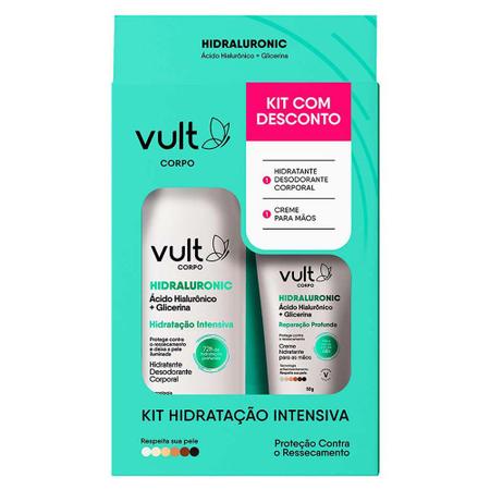 Imagem de Vult Hidratação Intensa Kit - Hidratante Corporal + Creme para Mãos