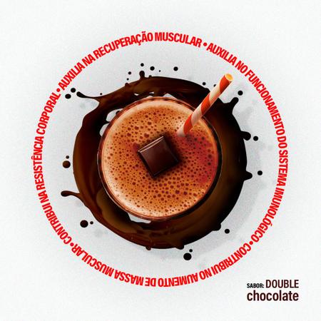 Imagem de W100 Concentrado  Proteína + BCAA  Sabor Double Chocolate  900g  Nutrata