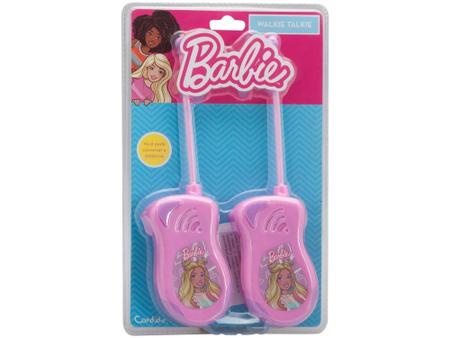 Imagem de Walkie Talk Infantil Barbie Candide 2 Unidades