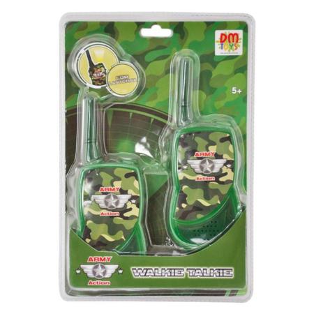 Imagem de Walkie Talkie Army Action Radio de Comunicação Radinho Infantil DM Toys DMT6172