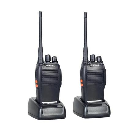 Walkie-talkie Boafeng Walk Talk BF-777S com 2 rádios - Rádios Comunicadores Imagem de Walkie-talkie Boafeng Walk Talk BF-777S com 2 rádios