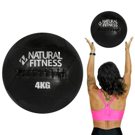 Wall Ball Bola De Peso 4 Kg Para Treinamento Funcional Medicine Funcional  Slam Ball Treino Fitness - Natural Fitness - Slam Ball - Magazine Luiza