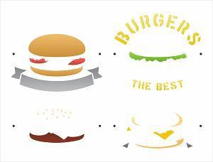 A arte do hamburguer