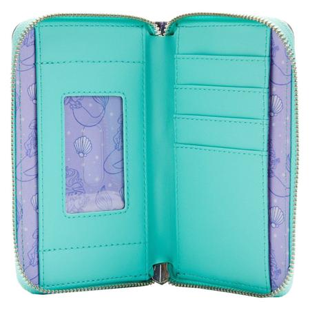 Wallet Loungefly Disney The Little Mermaid Princess Scenes Imagem de Wallet Loungefly Disney The Little Mermaid Princess Scenes