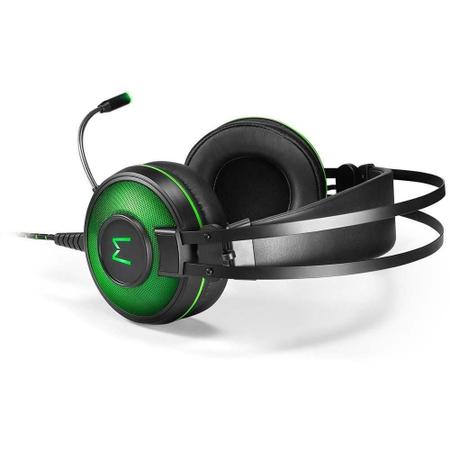Imagem de Warrior raiko headset gamer 7.1 usb com led verde