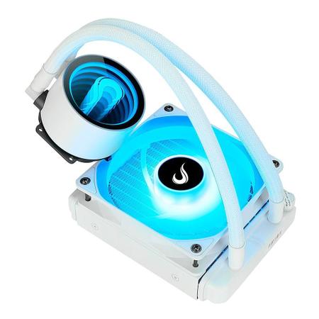 Imagem de Water Cooler Rise Mode Frost, RGB, 120mm, Branco - RM WCZ 01 RGB