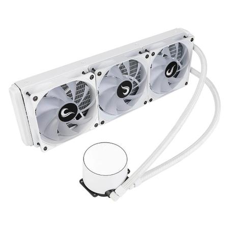 Imagem de Water Cooler Rise Mode Frost, RGB, 360mm, Branco - RM-WCF-04-RGB