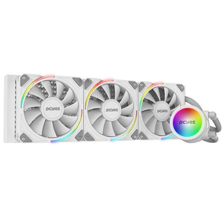 Imagem de Water Cooler Sangue Frio 3 Argb White Ghost 360Mm Tdp 350W