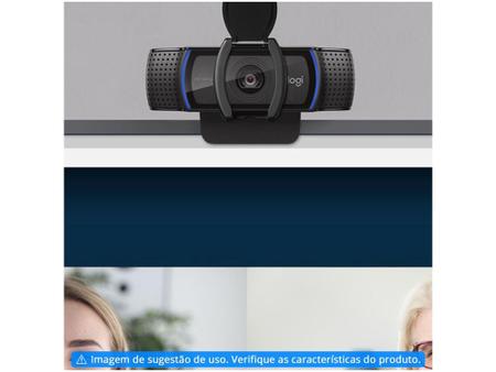 Imagem de Webcam Full HD Logitech C920S com Microfone