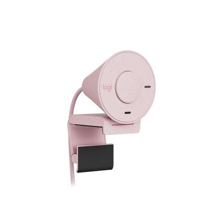 Imagem de Webcam Logitech Brio 300 Rosa Full Hd - 960-001446-C