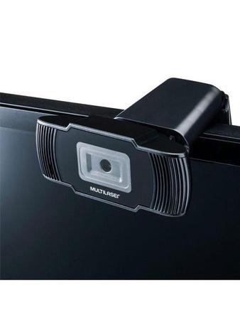 Imagem de Webcam Office HD 720P USB Multilaser AC339 Preto