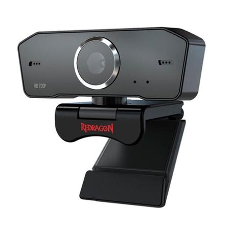 Imagem de Webcam Redragon Streaming Fobos, HD 720p, 2 Microfones, Redução de Ruídos - GW600-1