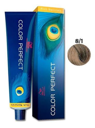 Imagem de Wella Color Perfect 8-1 Louro Claro Acinzentado 60g