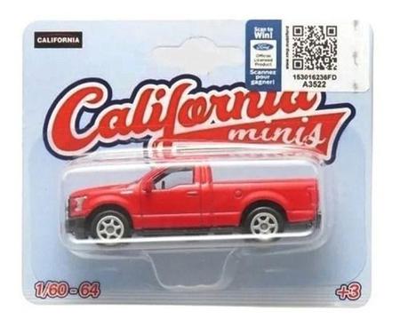 Imagem de Welly Ford F-150 Regular Cab 2015 1/64 Califórnia Minis