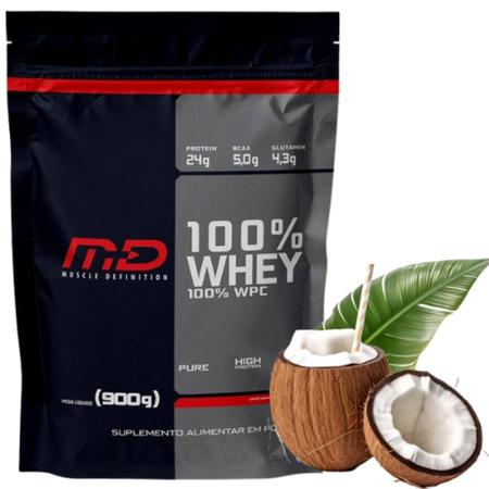 Imagem de Whey 100% Concentrado MD Refil 900G