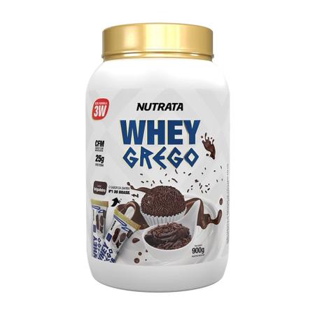 Whey Grego (900g) - Nova Fórmula - Nutrata Imagem de Whey Grego (900g) - Nova Fórmula - Nutrata