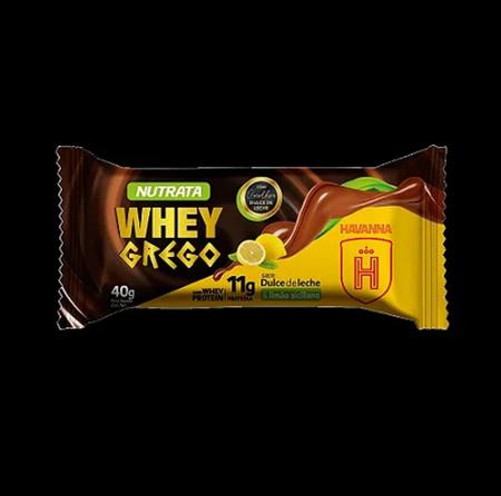 Whey Grego Bar Havanna & Limão Siciliano - Nutrata Cx 12 un. - BS Nutrition  - Distribuindo sabor e saúde