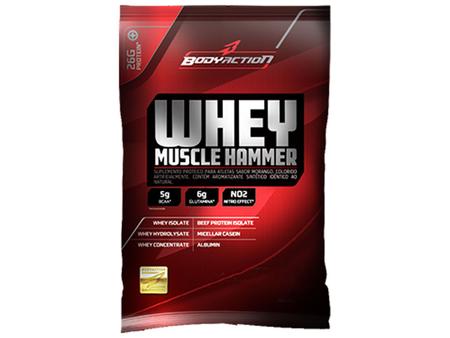 Imagem de Whey Muscle Hammer 900g Morango