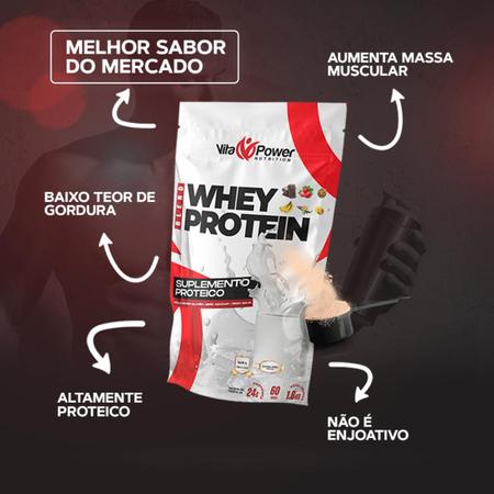 Imagem de Whey Protein 1.8kg - Vita Power - Suplemento Potente para Músculos!