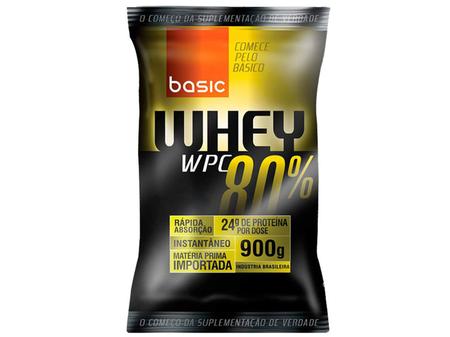 Imagem de Whey Protein 80% 900g Morango